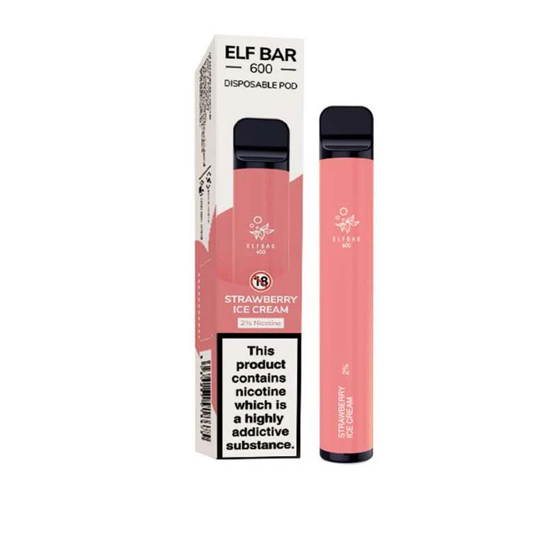 Elf Bar Strawberry Ice Cream - Image 2